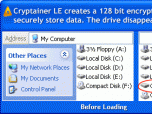 Cryptainer LE Encryption Software Screenshot