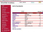 Silver Net Inventory system Screenshot