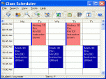 CyberMatrix Class Scheduler Screenshot