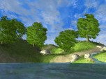 Forest Lake 3D Screensaver Screenshot