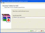 Recovery Toolbox for RAR Screenshot