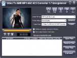 iWellsoft Video to AMR MP3 AAC Converter Screenshot