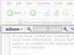 febooti ieZoom toolbar Screenshot