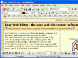 Easy Web Editor website creator Screenshot