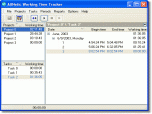 AllNetic Working Time Tracker Screenshot