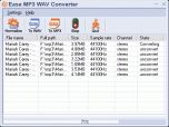 Ease MP3 WAV Converter Screenshot
