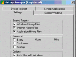 History Sweeper Screenshot