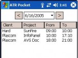 Advanced Time Reports Pocket Screenshot