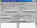 Random Number Generator Pro