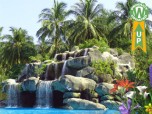 Tropic Waterfall - Animated Wallpaper Screenshot