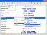 Font Manager Screenshot