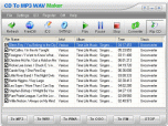 CD to MP3 WAV Maker Screenshot
