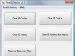 FastIEcleanup Screenshot