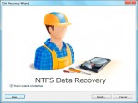 NTFS Data Recovery Screenshot