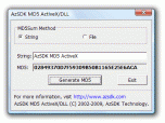 AzSDK MD5 ActiveX Screenshot