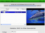 Domeru DVD to iPod Converter Screenshot