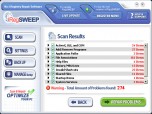 Windows Registry SWEEP (Cleaner) Screenshot