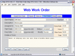 Web Work Order Screenshot