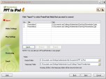 Wondershare PPT to iPod Screenshot