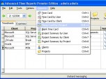 Advanced Time Reports Premier