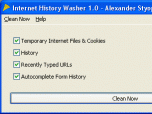 Internet History Washer Screenshot