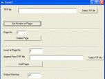 Mainmedia TIFF Merge Split ActiveX Component Screenshot