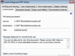 PDF Security - LockLizard Safeguard Screenshot