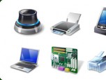 Icons-Land Vista Style Hardware & Devices Icon Set
