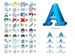 Word Icon Library Screenshot