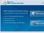 Daniusoft DVD to Creative Zen Suite Screenshot