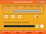 Fast Sound Recorder Screenshot
