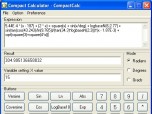 Compact Calculator - CompactCalc Screenshot