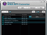 Daniusoft WMA MP3 Converter Screenshot