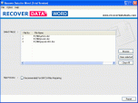 MS Word Repair Software Screenshot