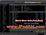 iPodAid iPod To Computer Transfer Screenshot