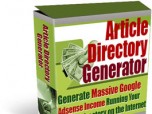 Article Directory Generator Screenshot