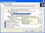 Webcam Diagnostics Screenshot