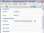 DnsLibrary Screenshot