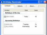 Birthday Reminder Screenshot