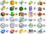 Business Software Icons Screenshot