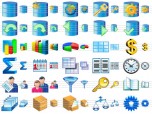 Database Software Icons