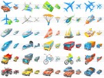 Transport Icons for Vista