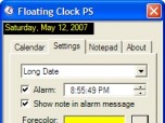 Floating Clock