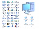 Hardware Icon Set Screenshot