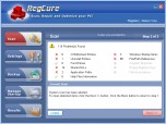 RegistryCure (registry cleaner) Screenshot