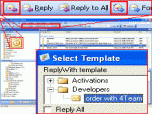 Reply With Templates for Outlook Screenshot