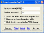 Folder Encryption Dog Screenshot