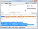 Aba Search and Replace Screenshot