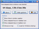 Windows Elapsed Running Time