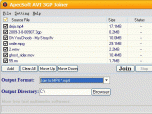 ApecSoft AVI 3GP Joiner Screenshot